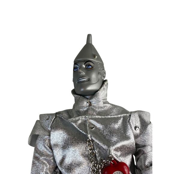 Wizard Of Oz Barbie Lot Of Four Dorothy With Todo Lion Tin Man Scarecrow - Picture 14 of 16